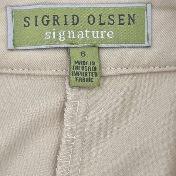 Vintage Sigrid Olsen Dress Pants Trousers Womens Size 8 Lagenlook Work Office - Picture 3 of 9